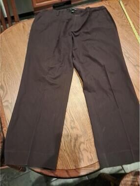 Lauren Ralph Lauren Women's GREEN LABEL Brown slacks Size 18w MsrP $125